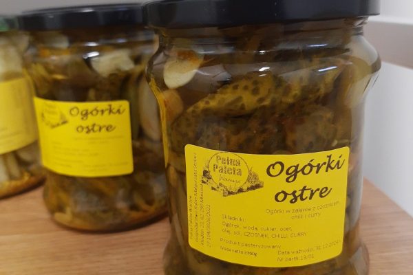ostre ogórki